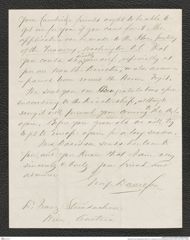 Nachlass Franz Steindachner, Brief von E. Davidson an Franz Steindachner (29.03.1876), Inv.Nr. 96.01, Seite 4